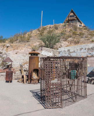 Dinge in Oatman.