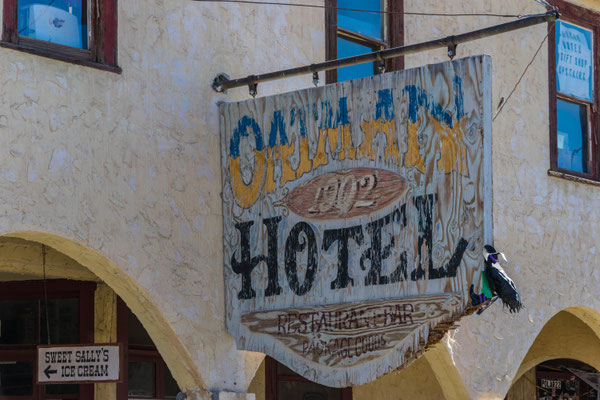 Dinge in Oatman.