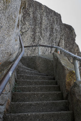 Aufstieg zum Moro Rock.