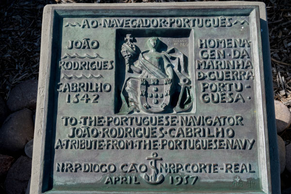 Hier ist Cabrillo Portugiese.