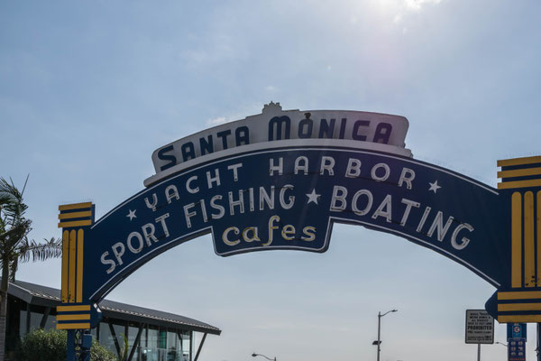 Santa Monica Pier.