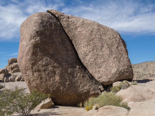 Der Split Rock.