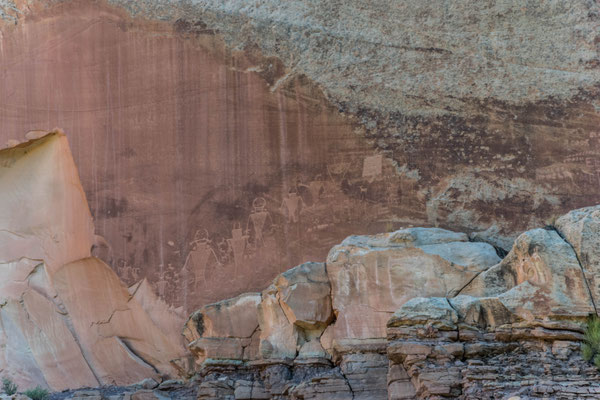 Petroglyphen.