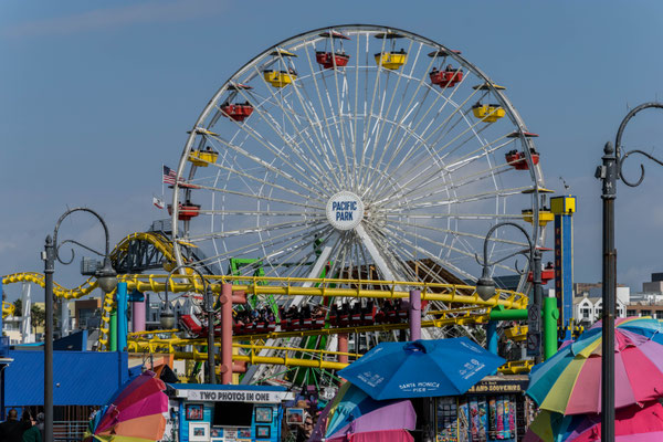 Santa Monica Pier.