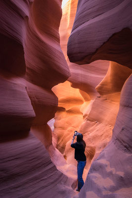 Lower Antelope Canyon.
