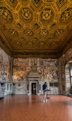 Räume im Palazzo Vecchio.