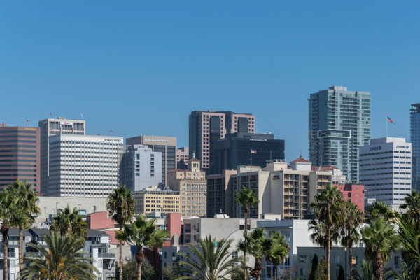 Skyline von San Diego.