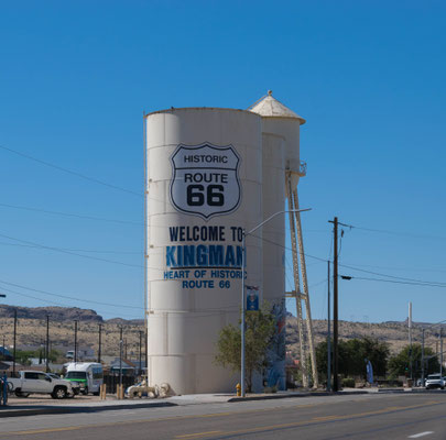 Entlang der Route 66.