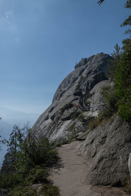Aufstieg zum Moro Rock.