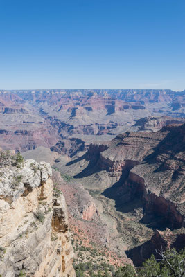 Entlang des Southern Rim Trail.