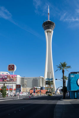 Der Stratosphere Tower.