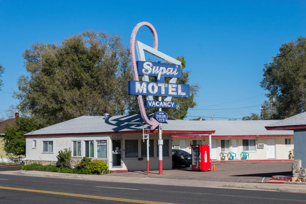 Entlang der Route 66.