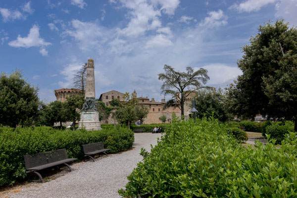 Die Piazzale Montemaggio.