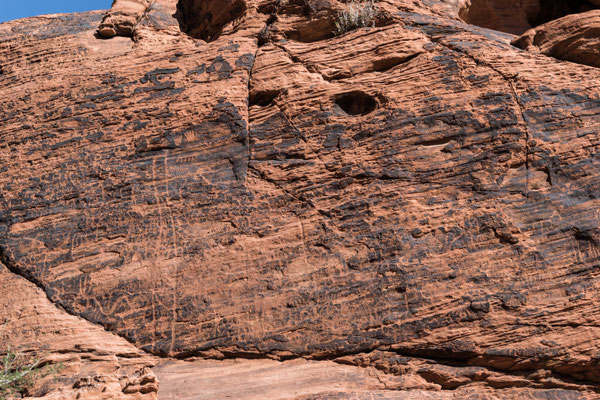 Petroglyphen.