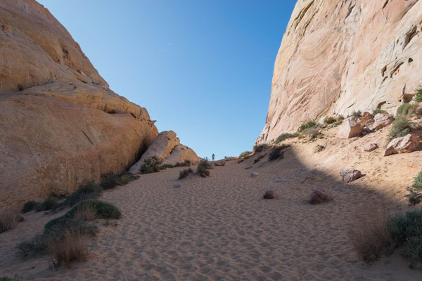 Tiefer Sand als Wanderweg.