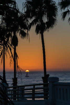 Sonnenuntergang in Oceanside.