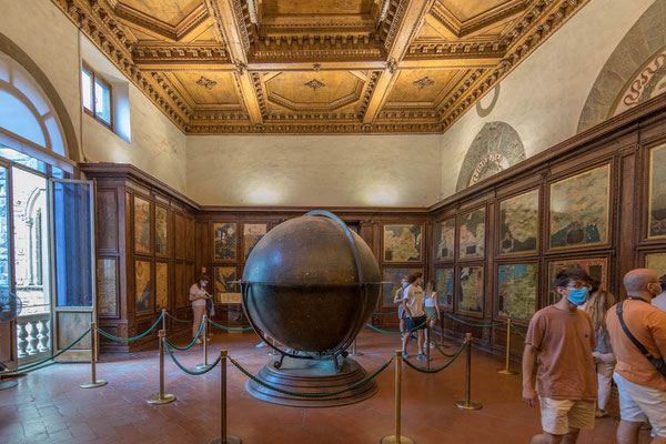 Räume im Palazzo Vecchio.