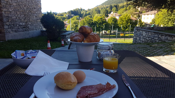 Frühstück mit Stil.