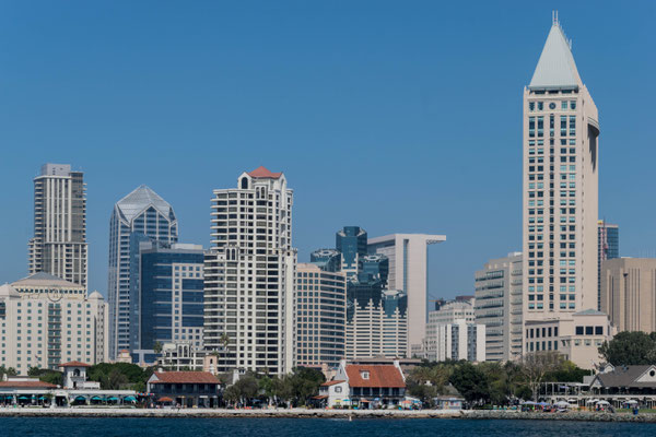 Skyline von San Diego.