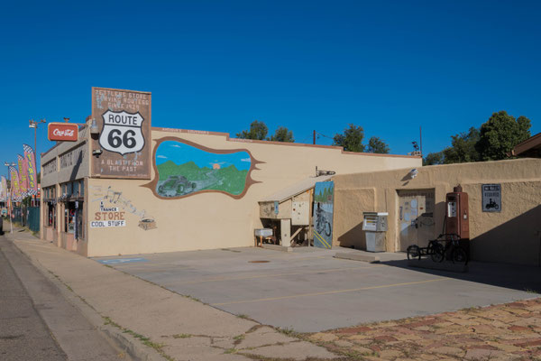 Entlang der Route 66.