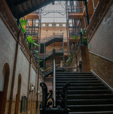 Treppenhaus im Bradbury Building.