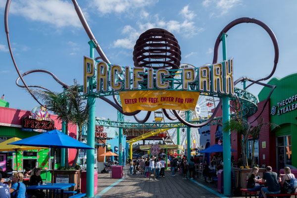 Santa Monica Pier.