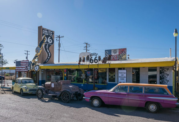 Entlang der Route 66.