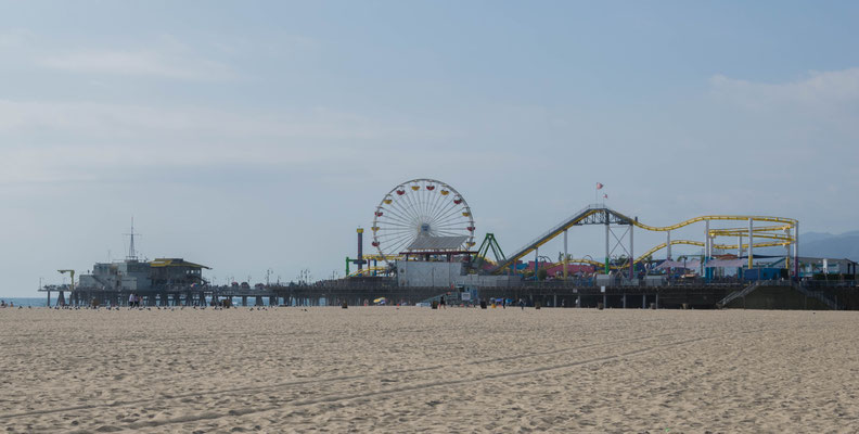Santa Monica Beach.