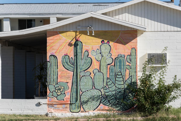 Entlang der Route 66.