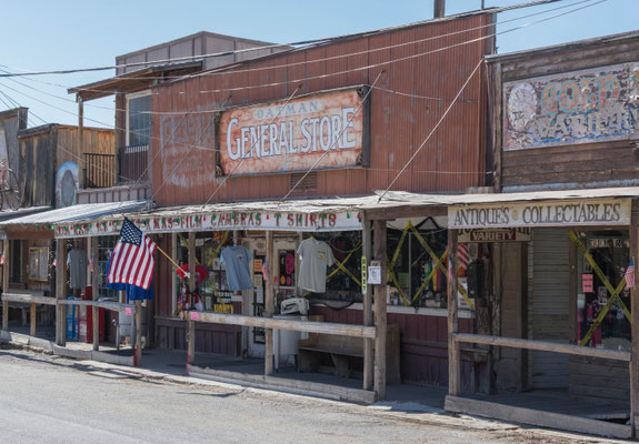 Dinge in Oatman.