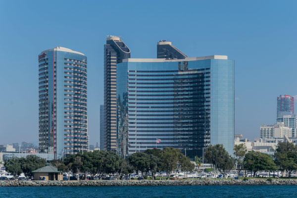 Skyline von San Diego.