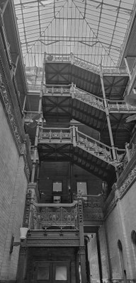 Treppenhaus im Bradbury Building.