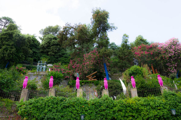 Ein Freilicht-Skulpturenmuseum.