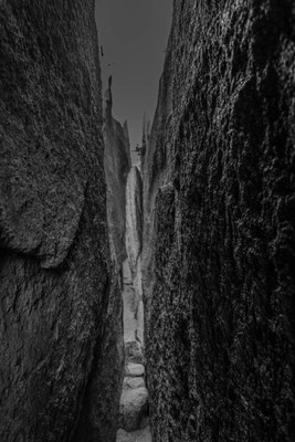 Slot Canyons, durch die man sich quetschen kann.