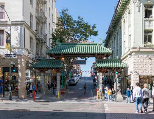 Das Dragon Gate zu Chinatown.
