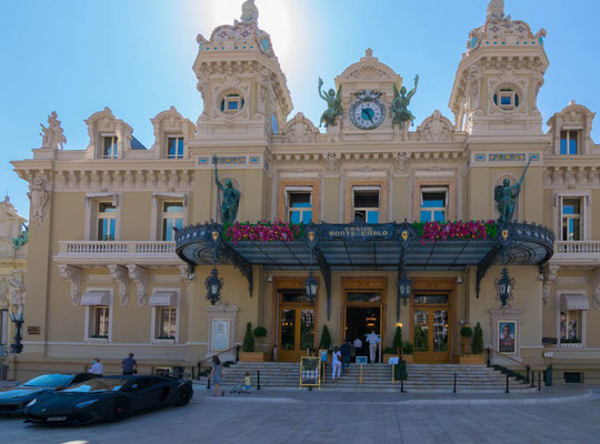 Das Kasino von Monte Carlo.