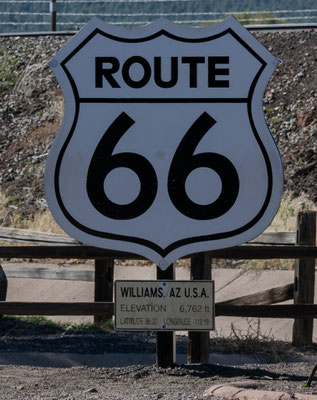 Route 66 Sign.