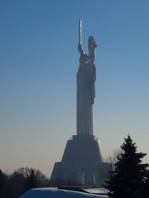 Die Kolossalstatue Mutter-Heimat