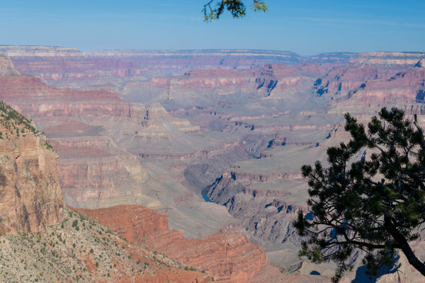 Entlang des Southern Rim Trail.