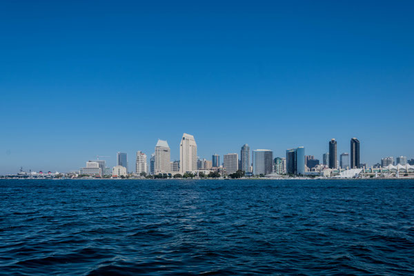 Skyline von San Diego.