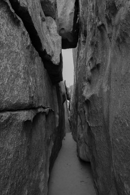 Slot Canyons, durch die man sich quetschen kann.
