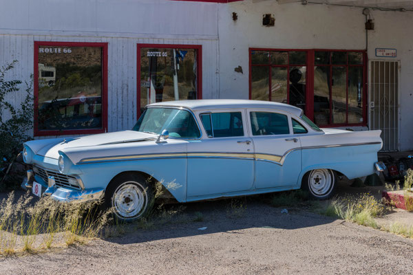 Entlang der Route 66.