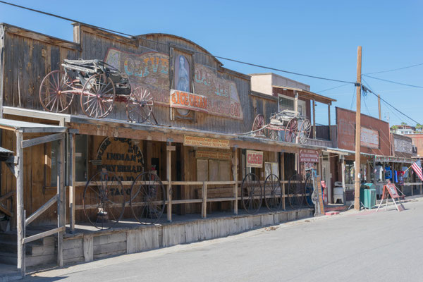 Dinge in Oatman.