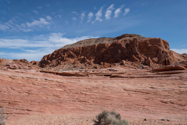 Landschaft im Valley of Fire.