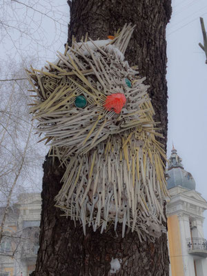 Winterlicher Baumschmuck