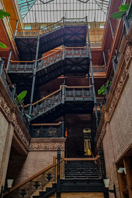 Treppenhaus im Bradbury Building.