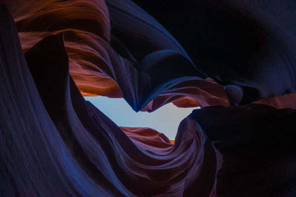 Lower Antelope Canyon.