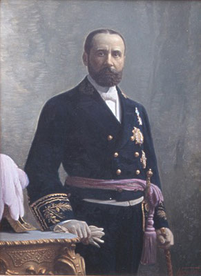 Josep Reig i Palau in der Uniform der Forstingenieure