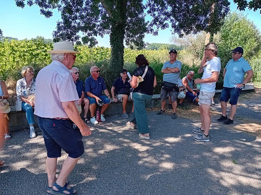 Wir hören die Legende, wie die Quelle entsprang: Der Gründerabt der Canònica, Pere Rigau, beschwor auf dem Kirchturm den Tramuntana-Sturm. Da wehte ihn ein heftiger Windstoß herab. Dank seines weiten Gewandes und dem Schutz Mariens landete er sicher ... 