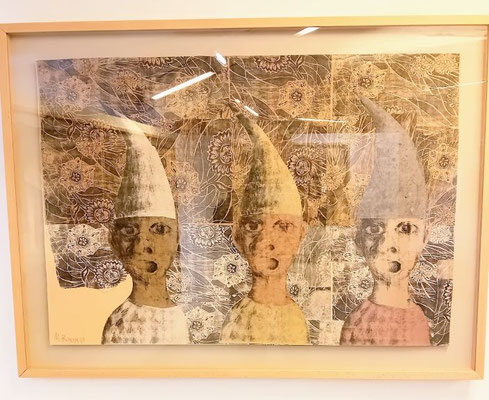 Miguel Rasero: Ehrung an (die Maler) Munch und Bacon 1996